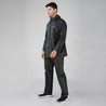 NiceG Men's Raincoats With Lightweight, Waterproof & Durable Black