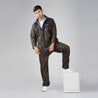 NiceG Men's Waterproof Raincoats: Upgrade Your Rainy Day Gear (Brown)