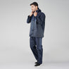 NiceG Men's Raincoats: Stay Dry in Comfort and Style | Navy Blue