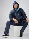 NiceG Men's Raincoats: Stay Dry in Comfort and Style | Navy Blue
